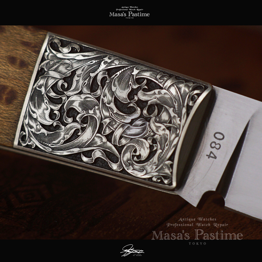 Jess Horn　ジェス・ホーン　FBK　ナイフ　エングレービング