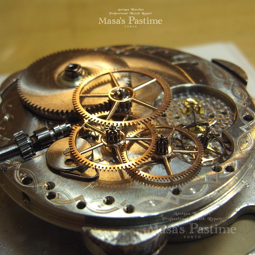 ウォルサム　リバーサイドマキシマ　輪列