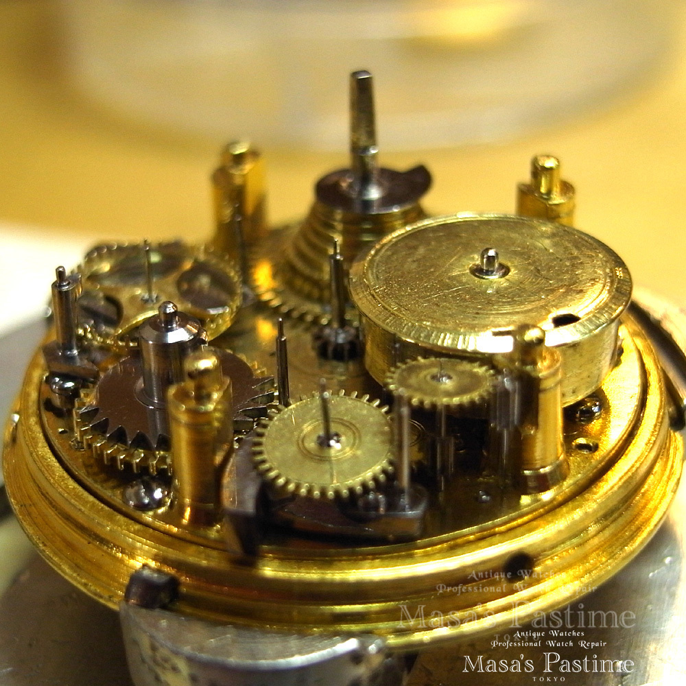 バージ　リピーター　輪列