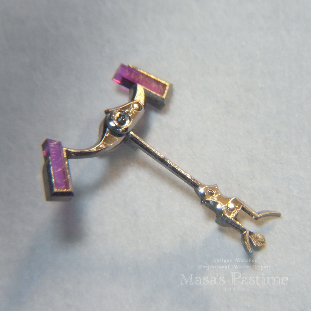 懐中時計 修理 アンクル カウンターウェイト　製作