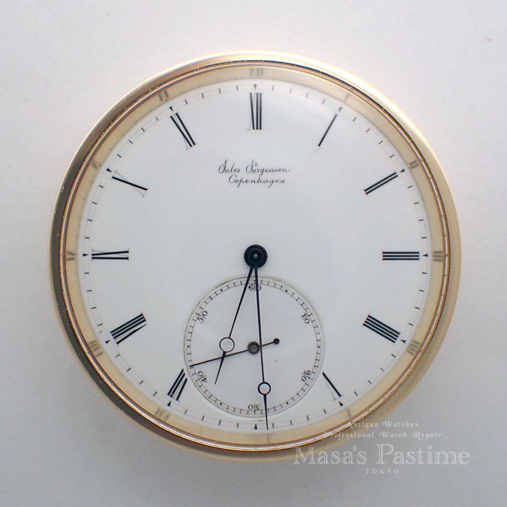 18Kイエローゴールドケース製作　オーダーメイド