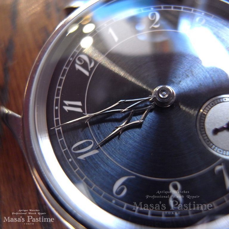 PASTIMEオリジナルデザイン時分針の製作