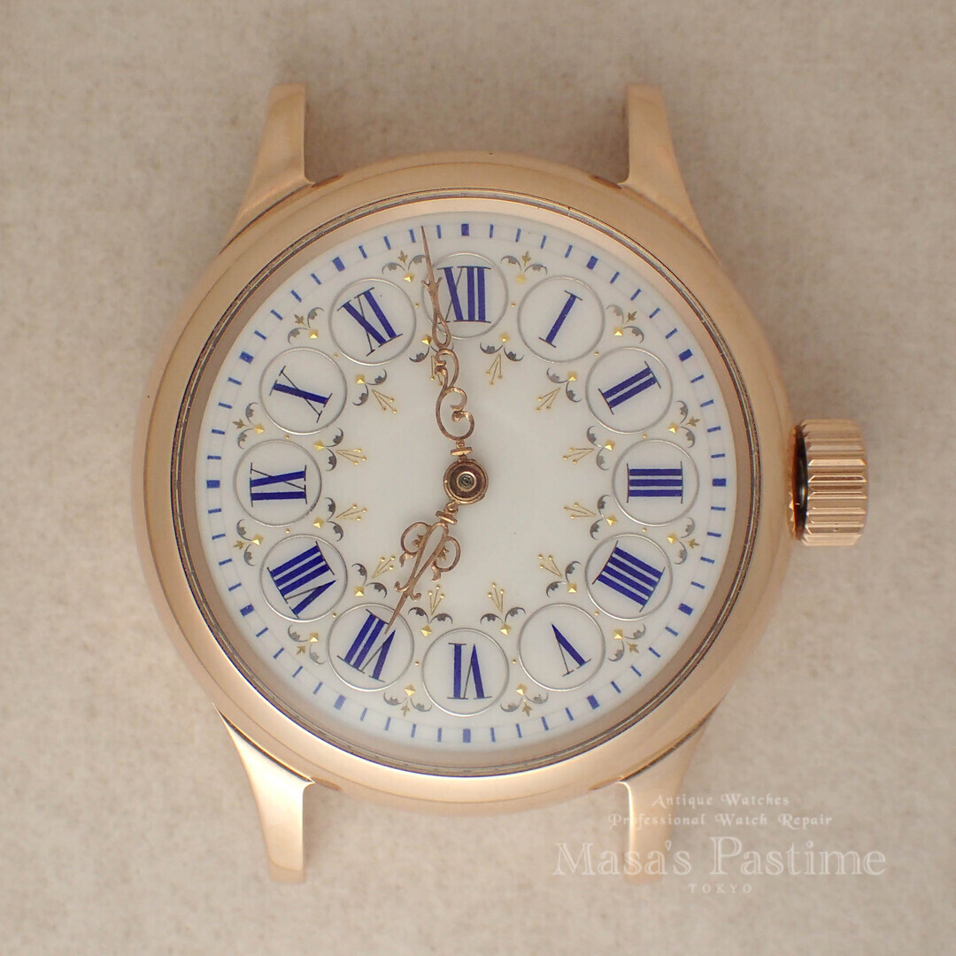 PATEK　PHILIPPE　カスタム腕時計　18KPG　オーダーメイドケース