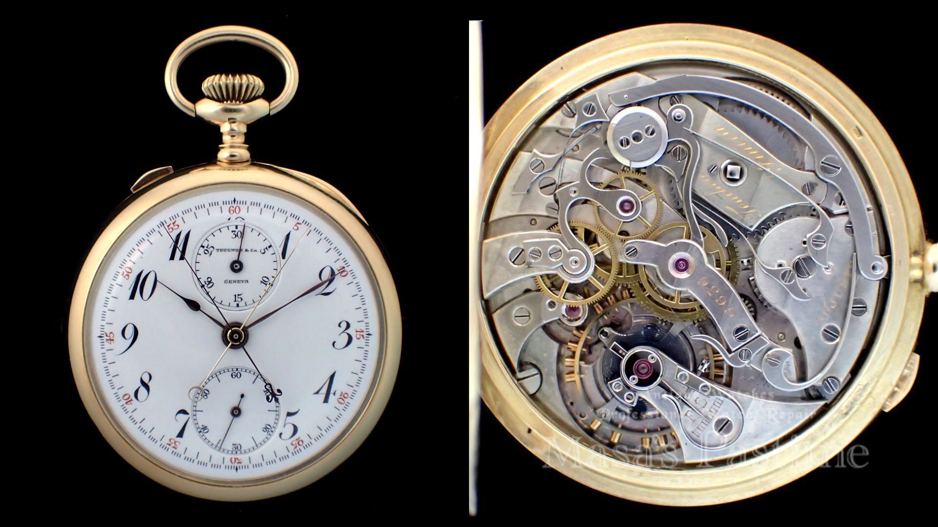 トーション オーデマ・ピゲ 　スプリットセコンド 　スイス 　懐中時計