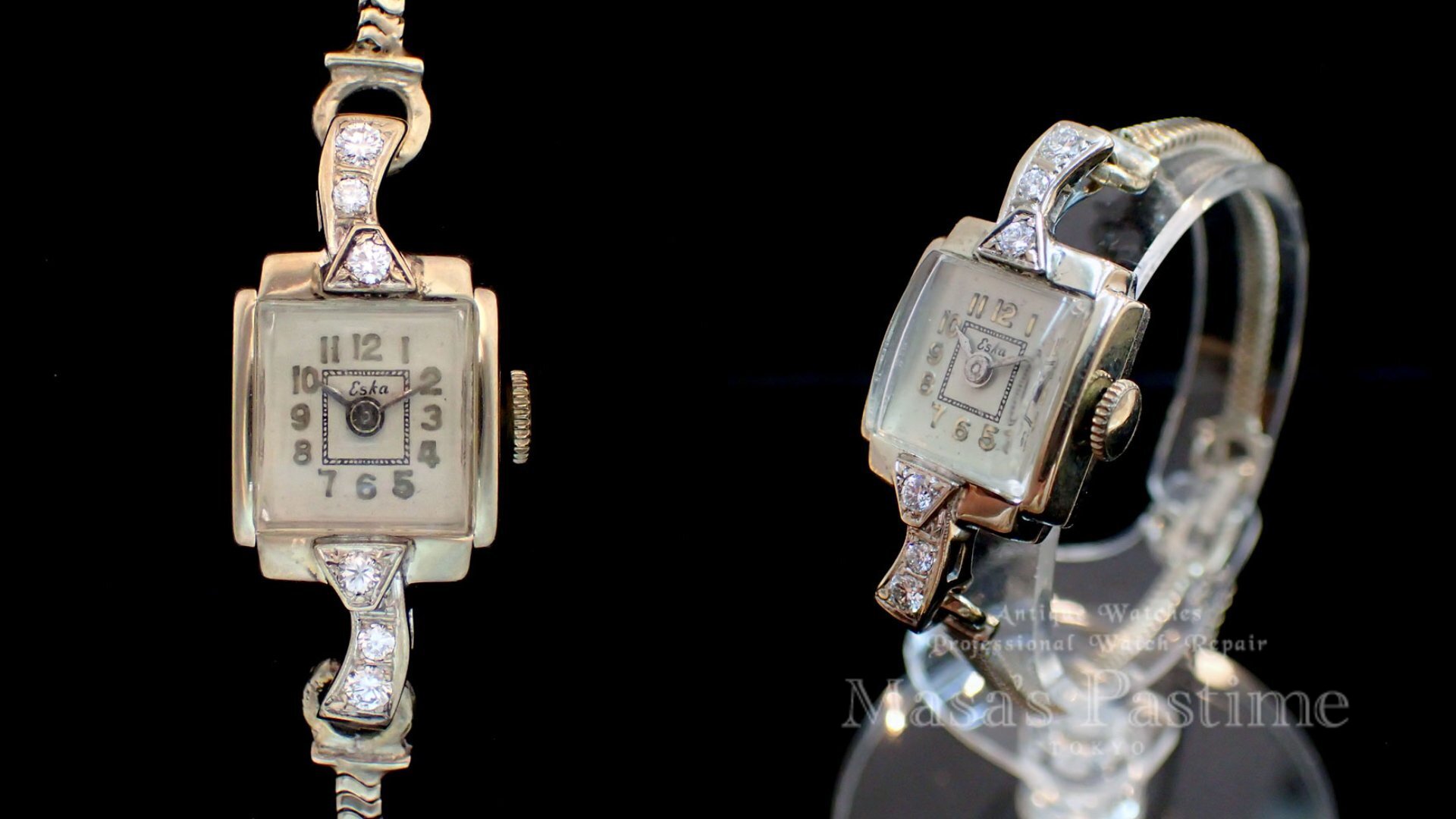 エスカ　スイス　レディース腕時計