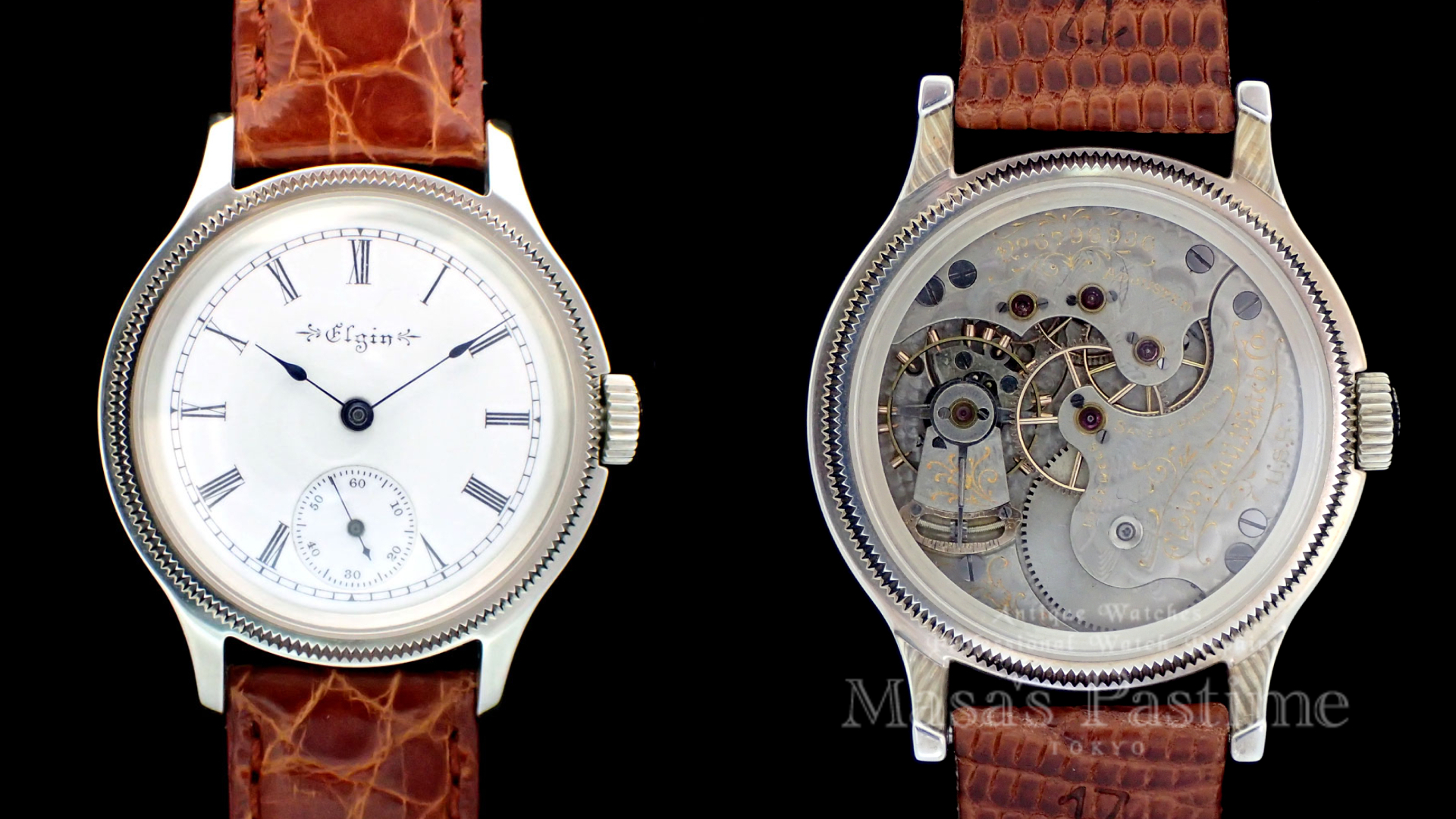 G167 エルジン カスタム腕時計