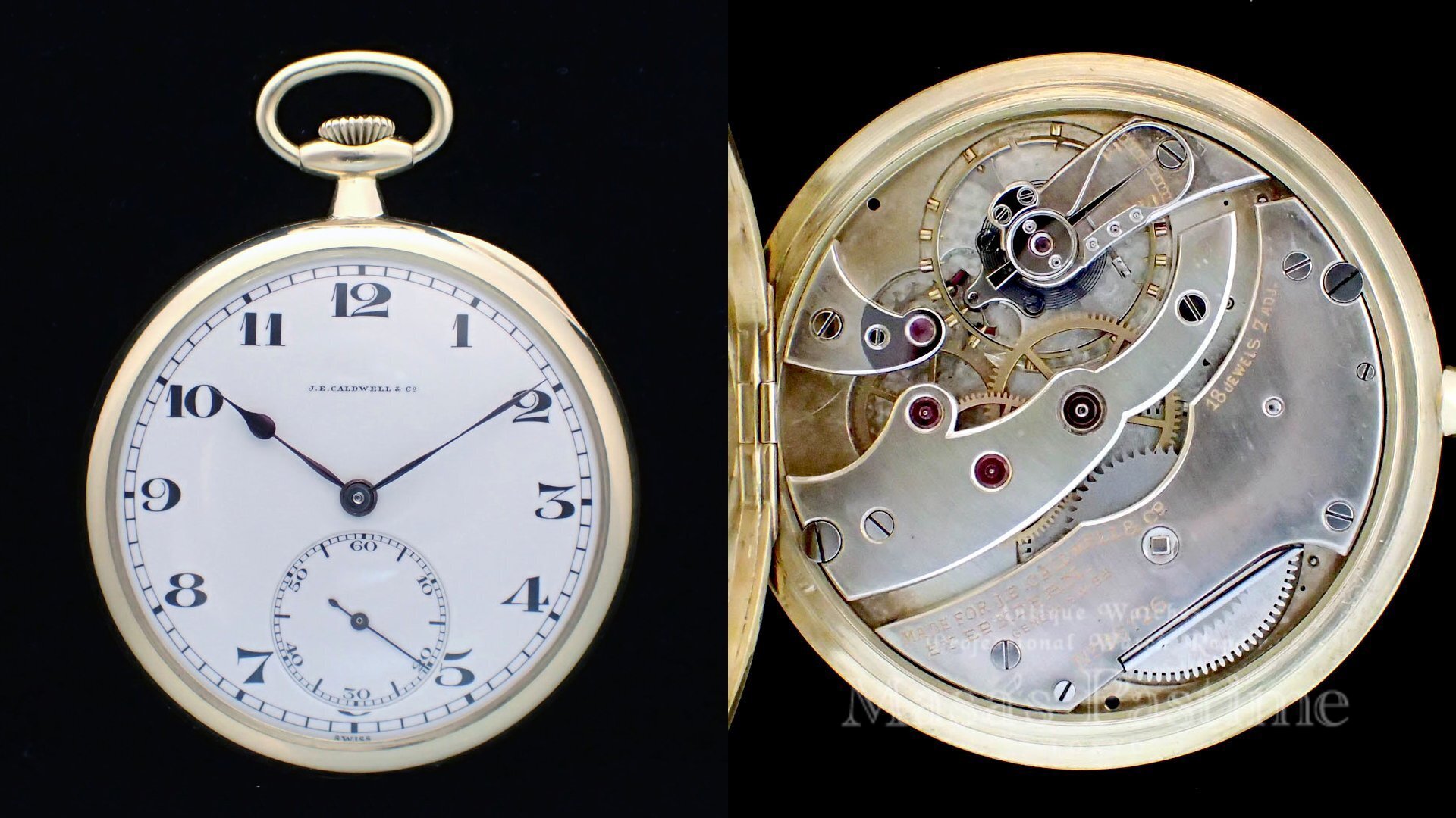 コーエン　スイス　懐中時計