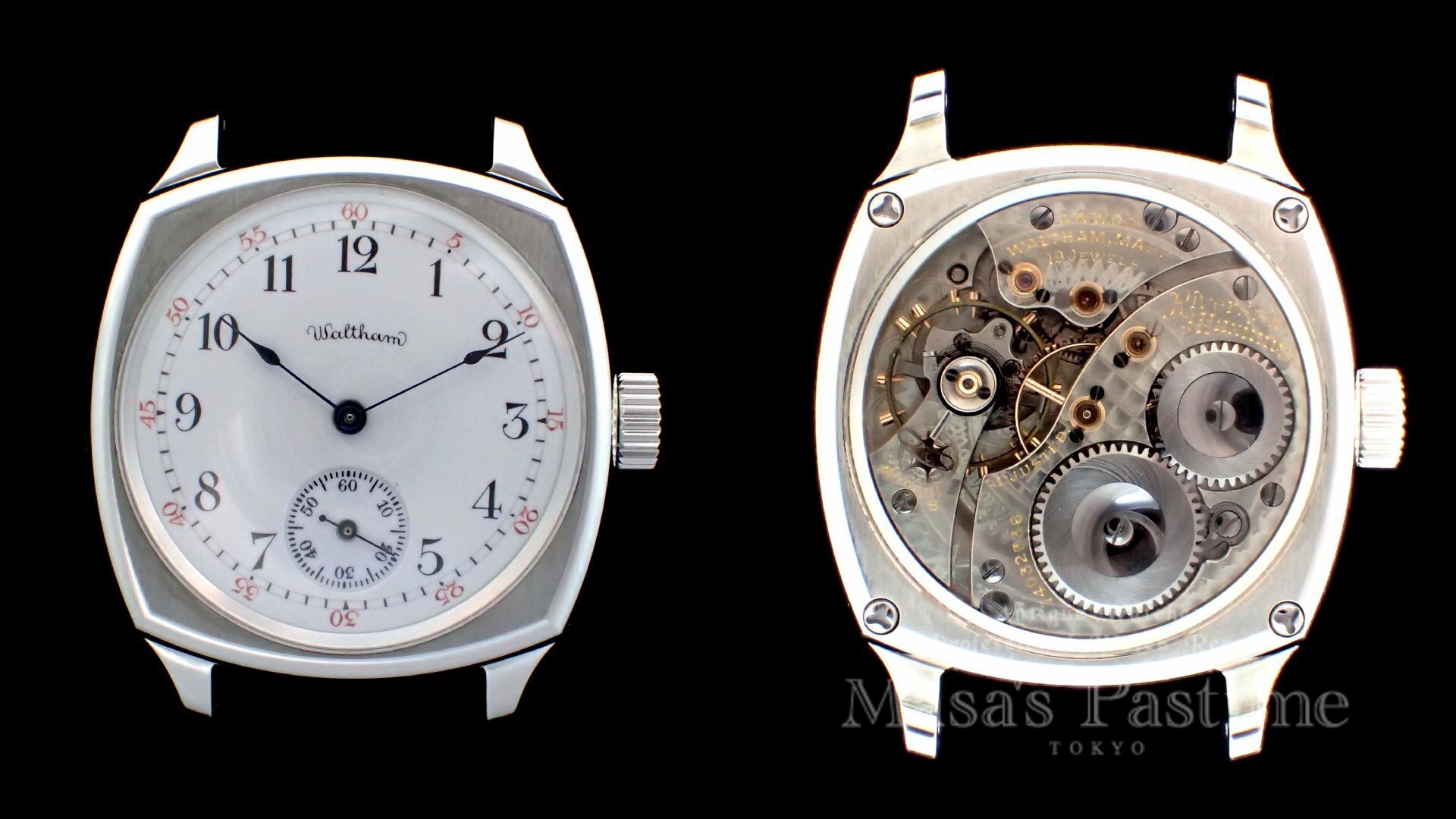 Riverside Maximus リバーサイドマキシマ　クッションケースカスタム腕時計