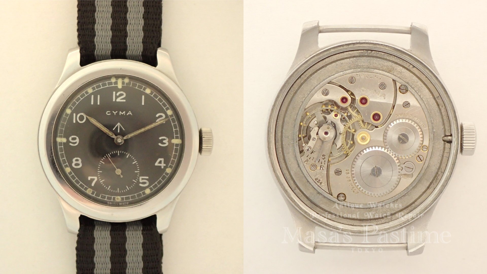 ブロードアロー　イギリス軍　腕時計