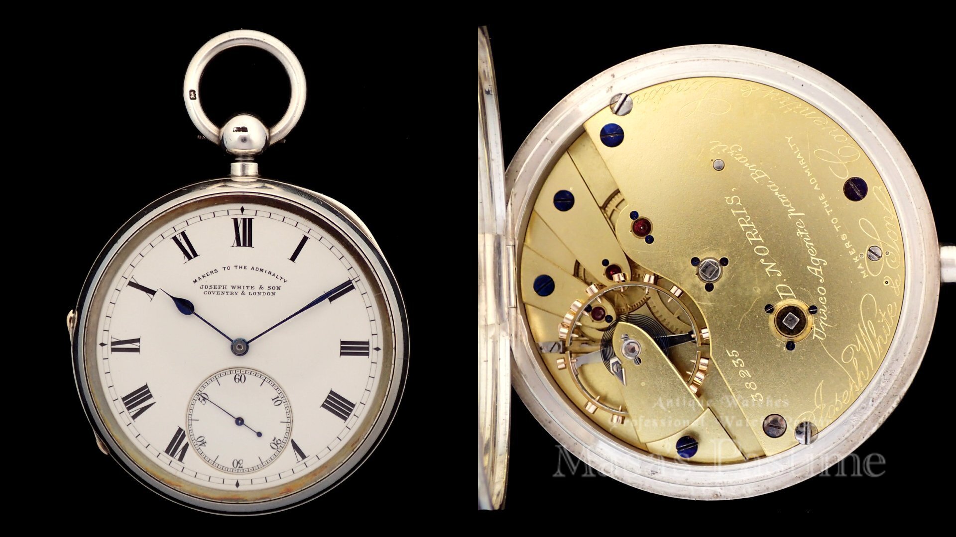 ジョセフ・ホワイト クロノメーター イギリス 懐中時計