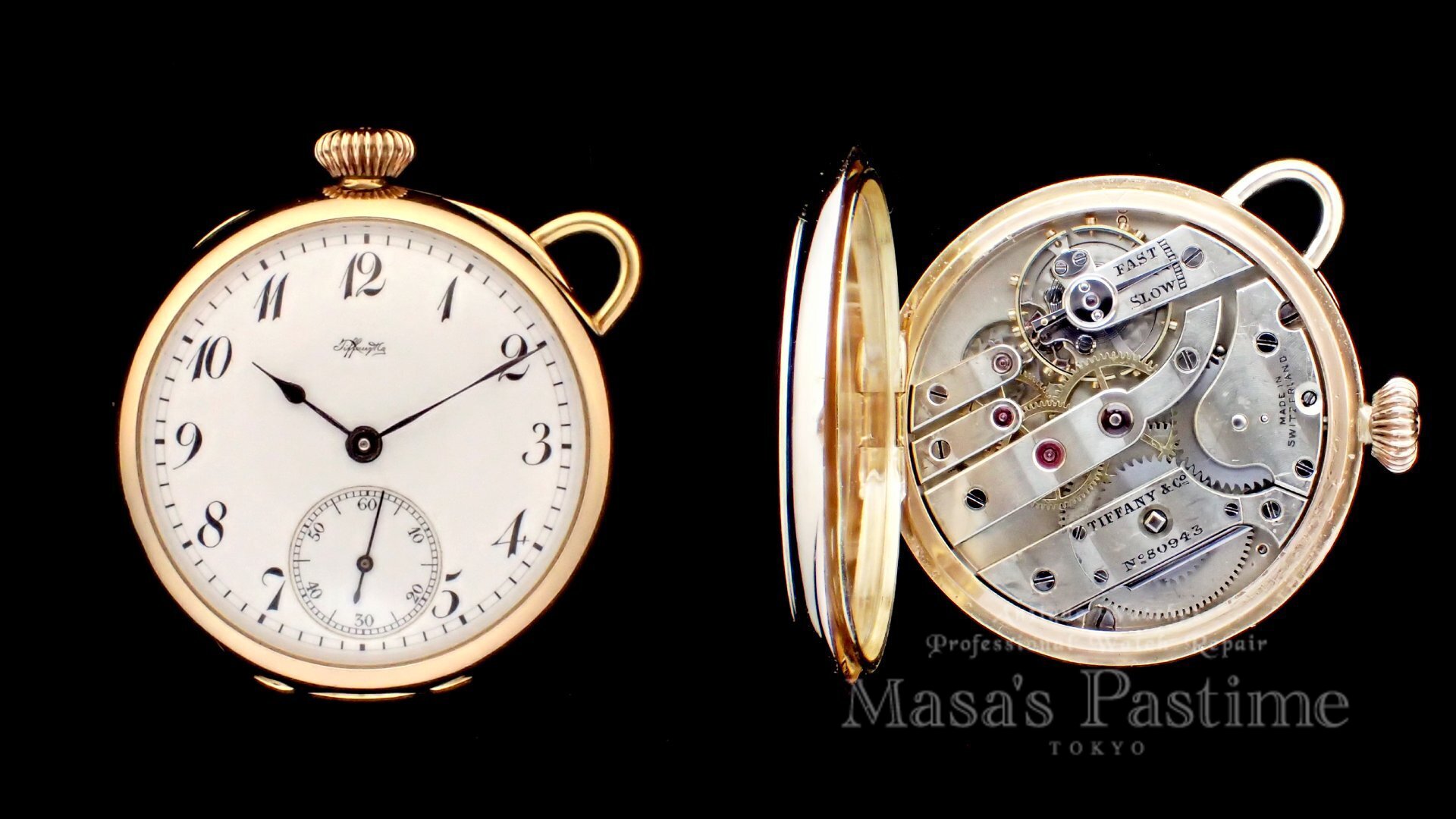 ED.KOEHN　ティファニー コーエン　スイス　懐中時計