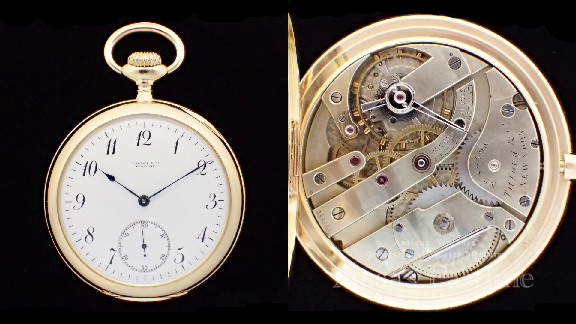パテック・フィリップ　ティファニー　スイス　懐中時計