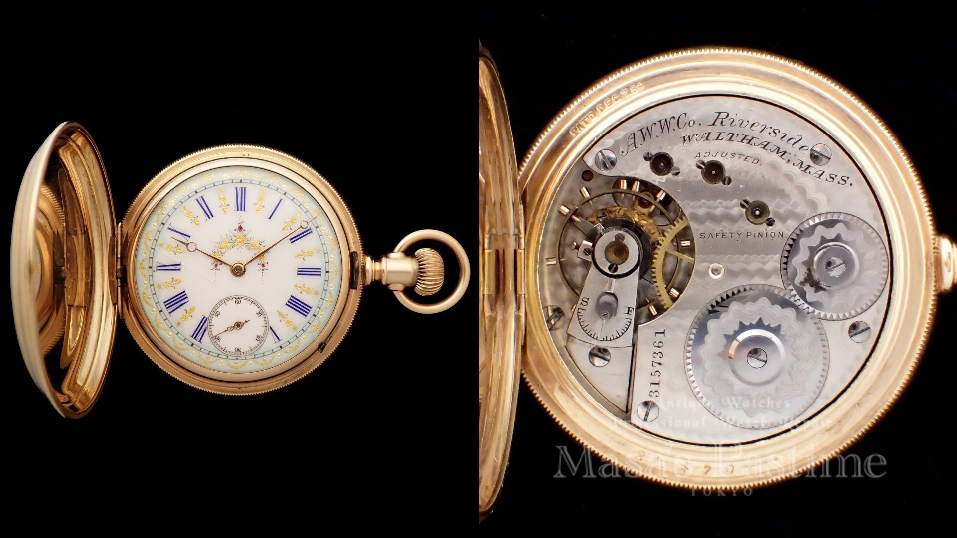 ウォルサム 72モデル アメリカ 懐中時計