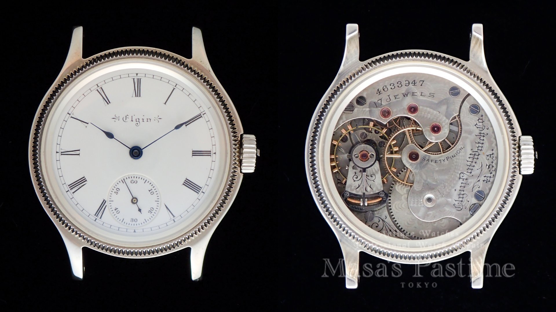 エルジン　G174　カスタム腕時計