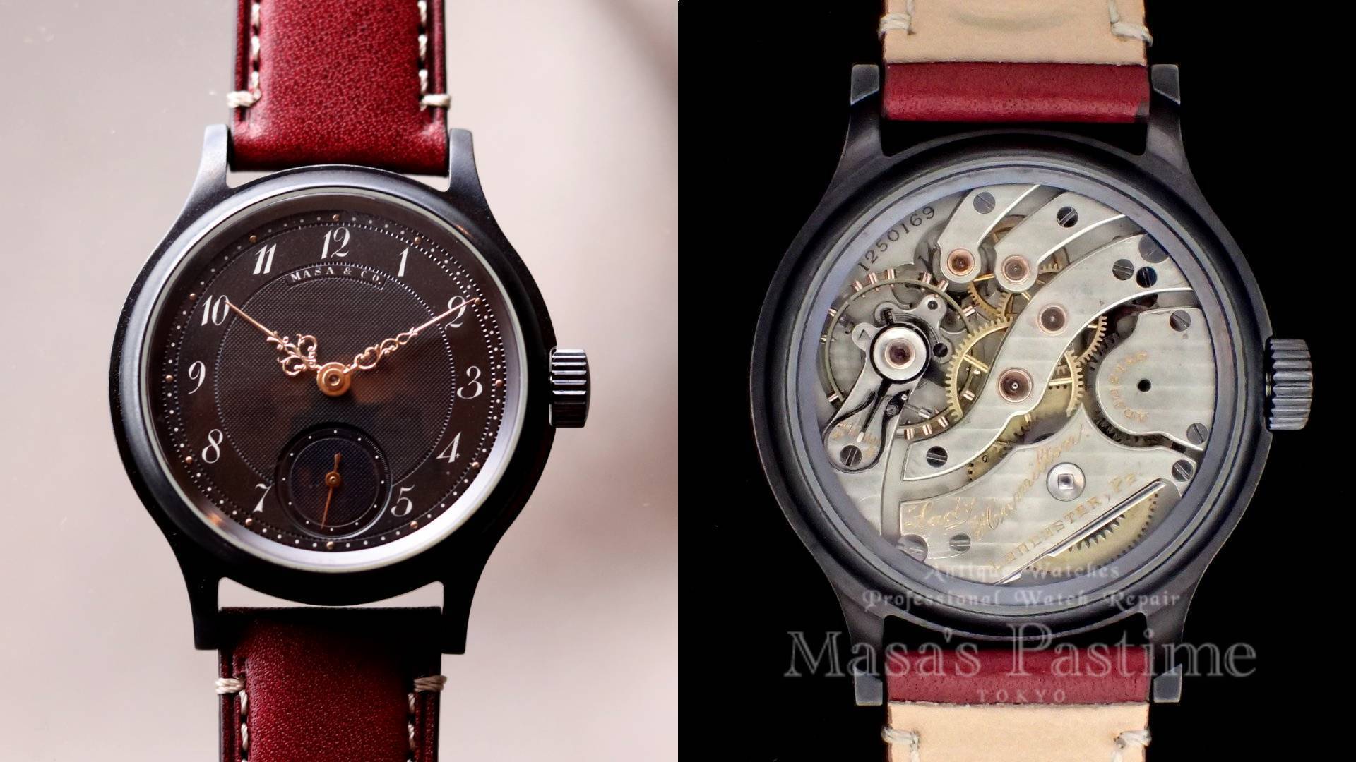 983 ハミルトン 赤銅 カスタム腕時計