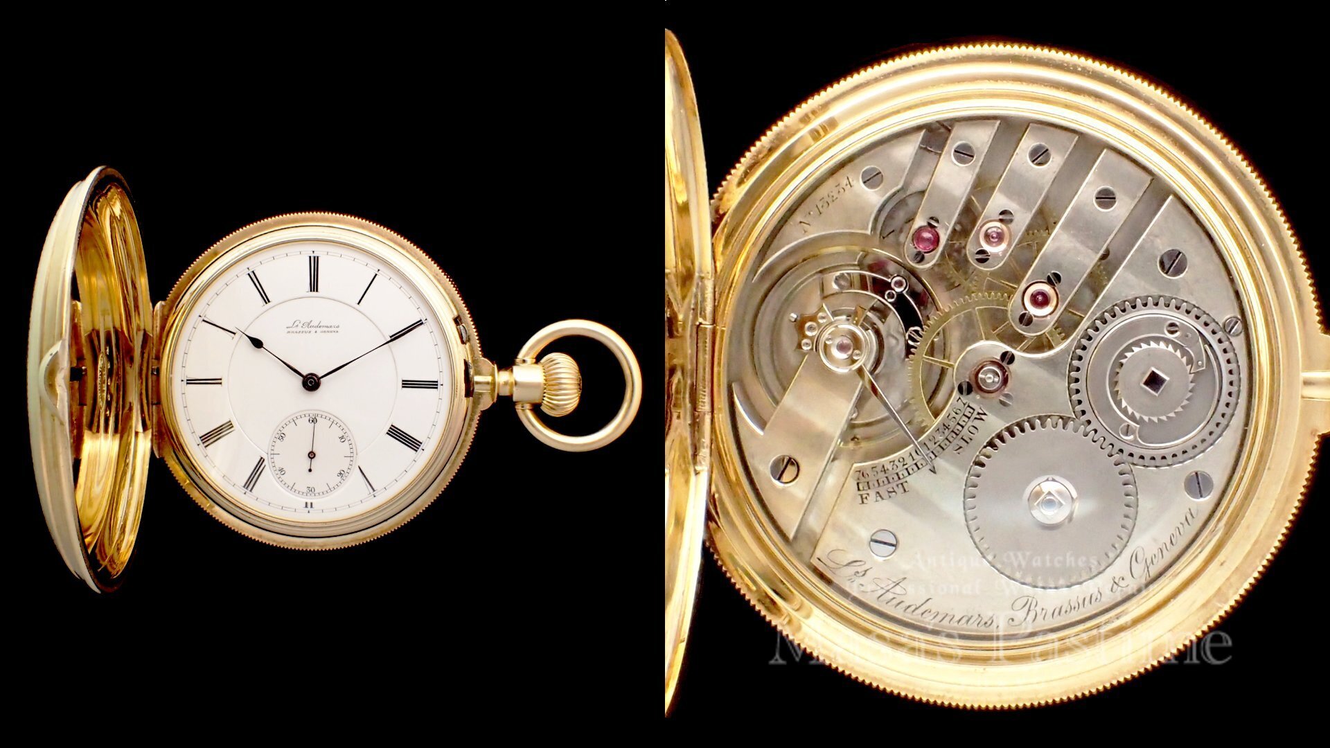 ルイ・オーデマ　　スイス　懐中時計