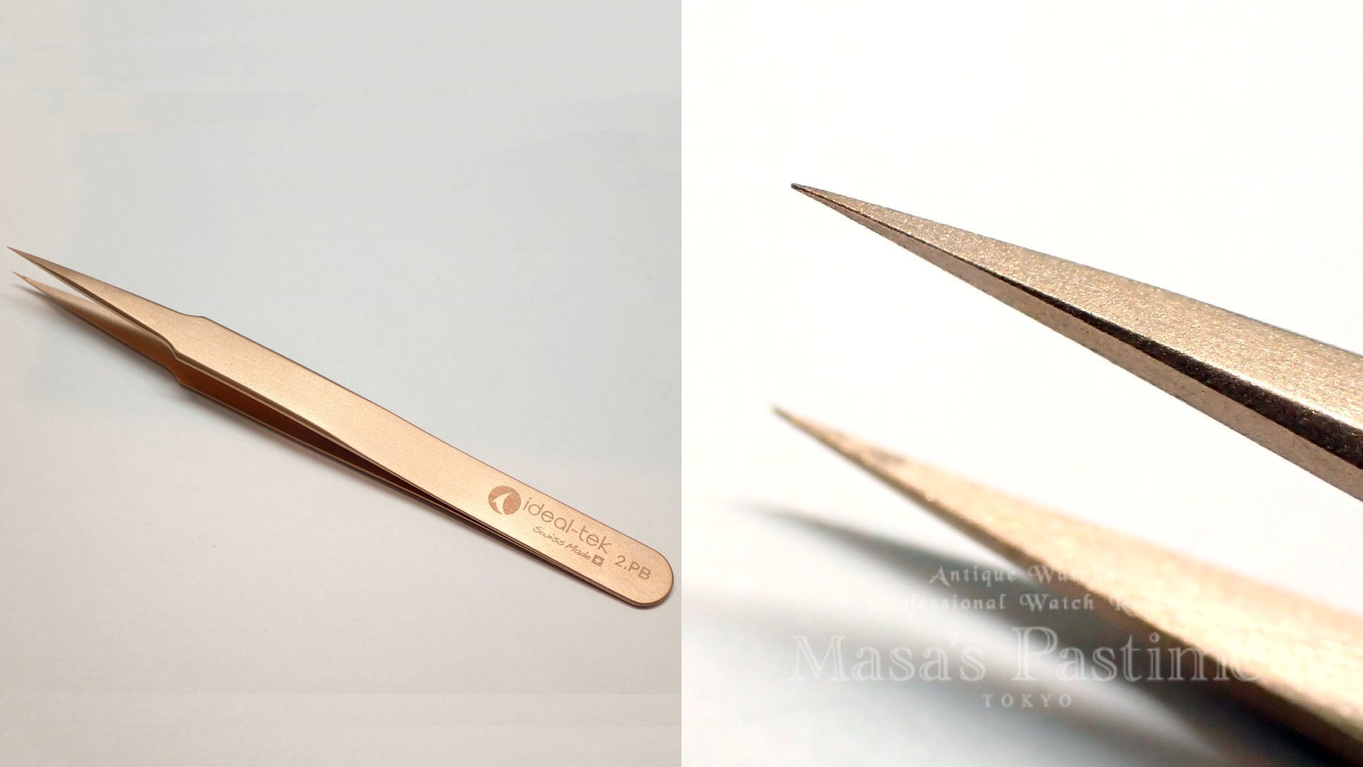 ideal tek　特注ブロンズピンセット　限定50本